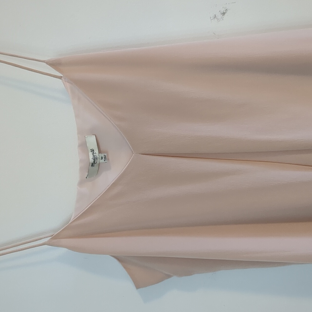 Madewell silk midi dress Sz M - Picture 3 of 7